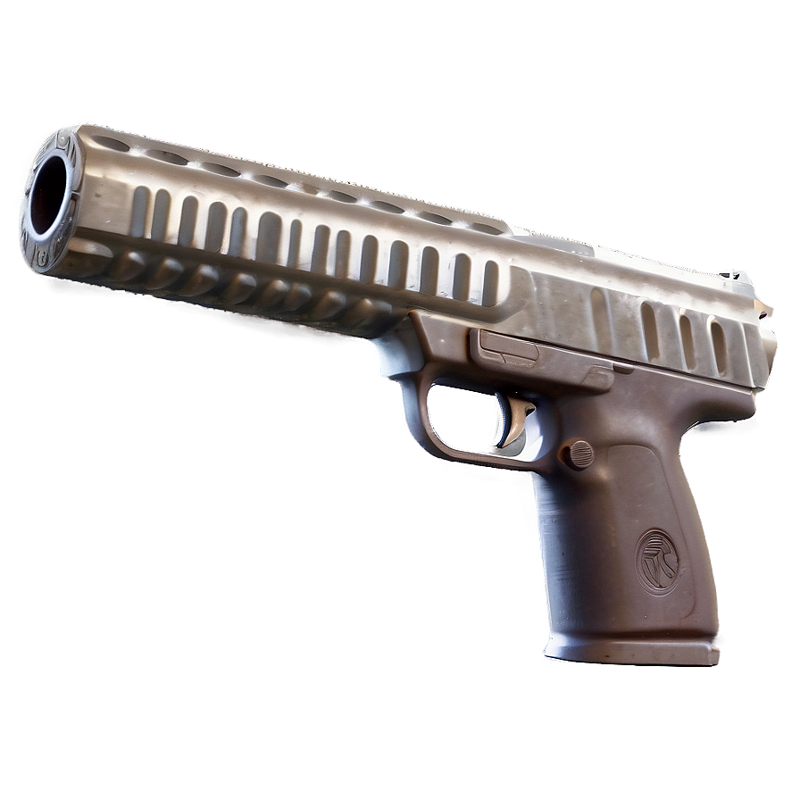 Suppressed Pistol Png Nto