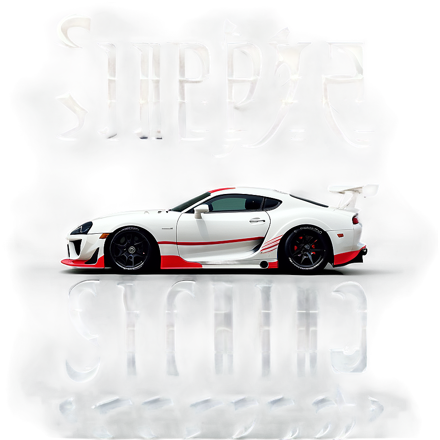 Supra Car Racing Stripe Png Bdp77