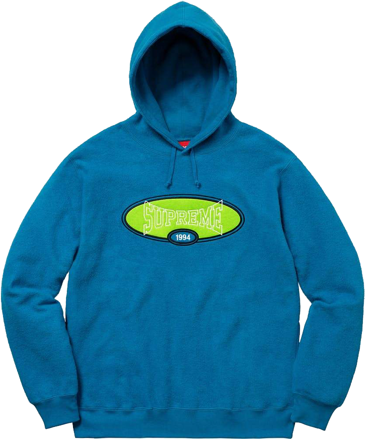 Supreme Blue Hoodie1994 Logo