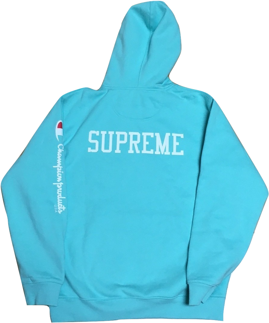 Supreme Champion Blue Hoodie