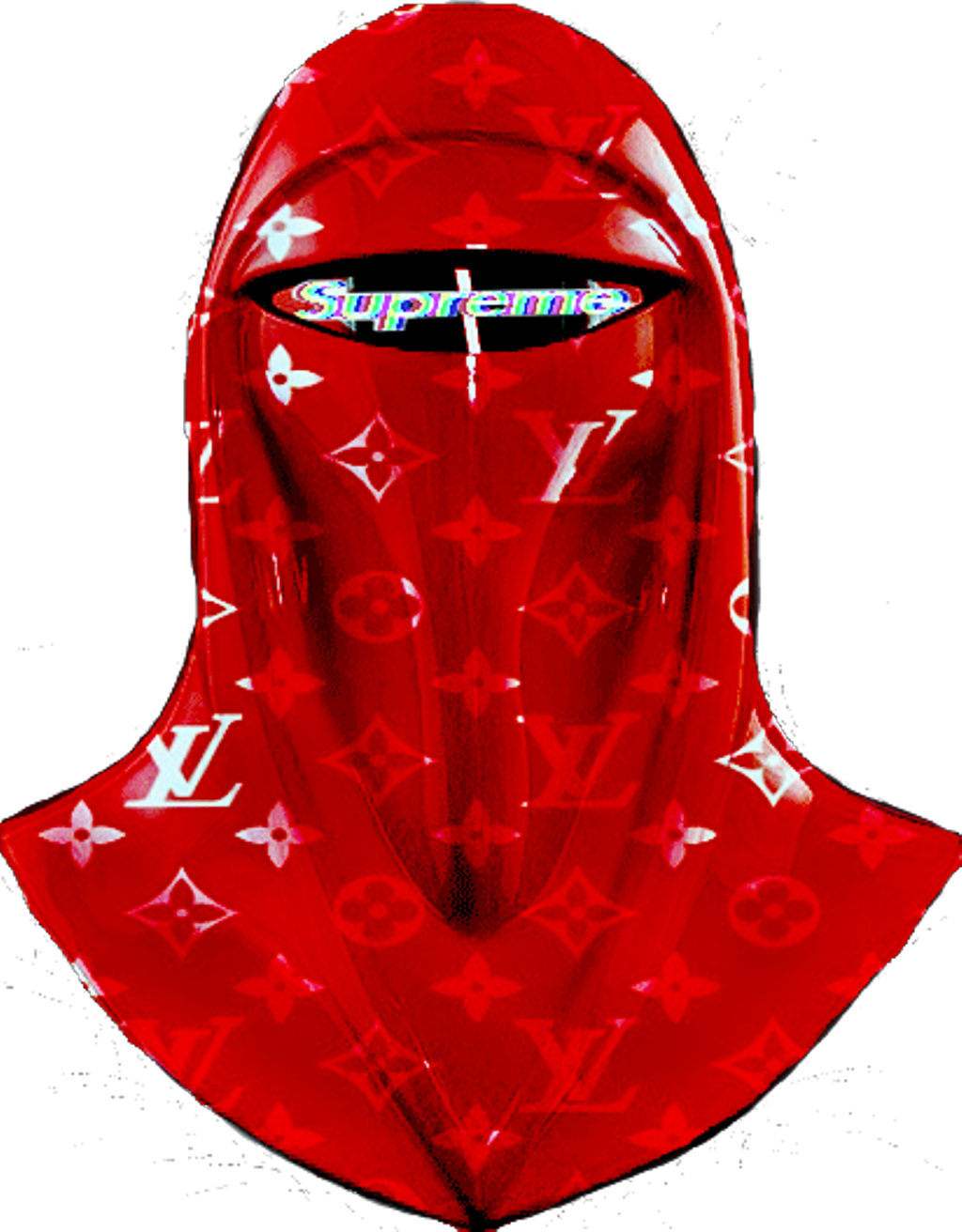 Supreme Hat Png - Supreme Louis Vuitton Mask, Transparent Png PNG with transparent background