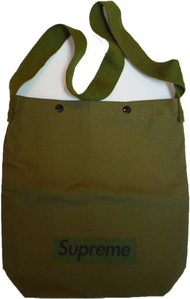 Supreme Olive Green Tote Bag