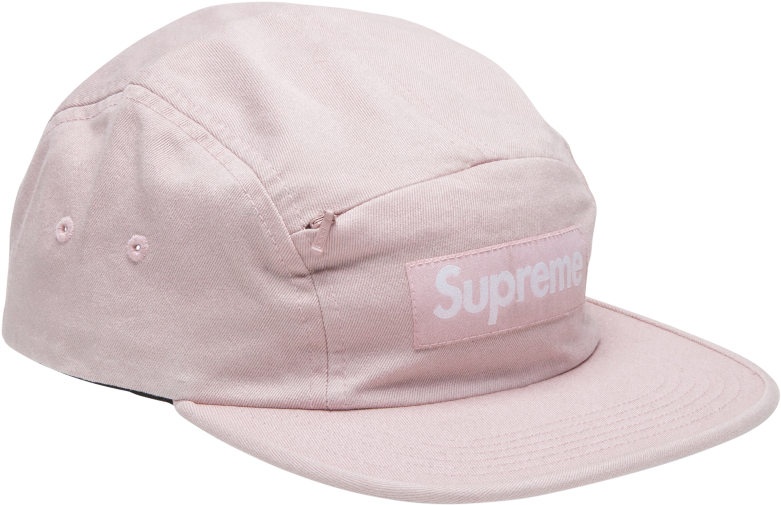 Supreme Pink Camp Cap