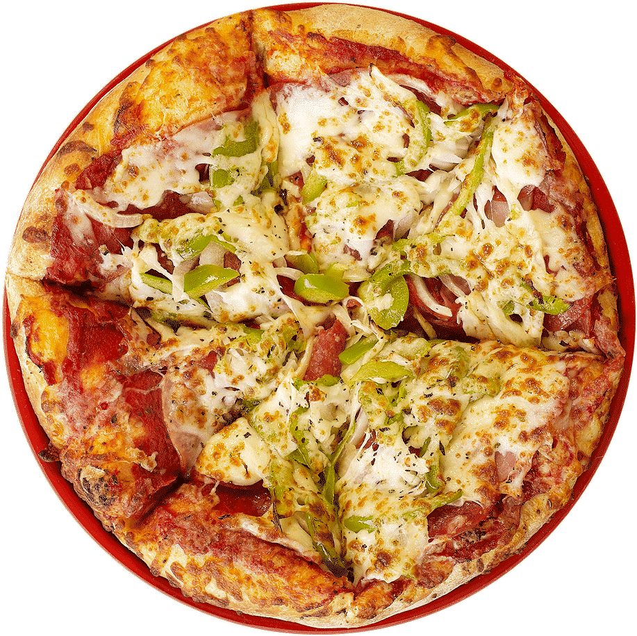 Supreme Pizza Top View.png