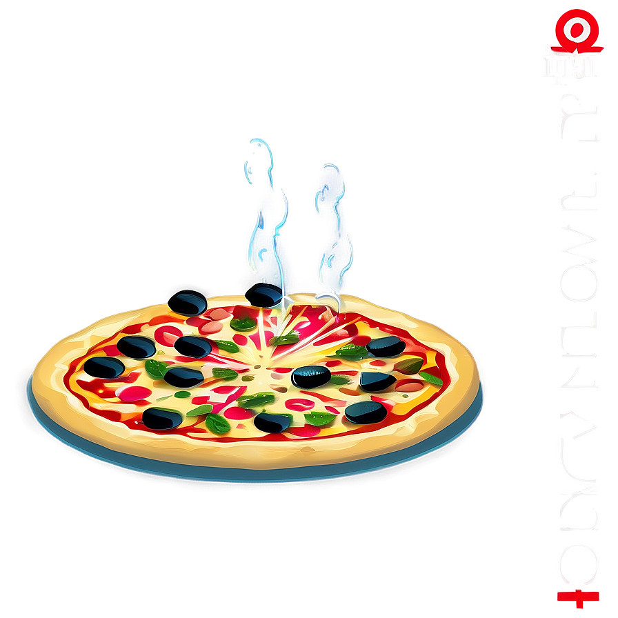 Supreme Pizza Vector Art Png Gmr