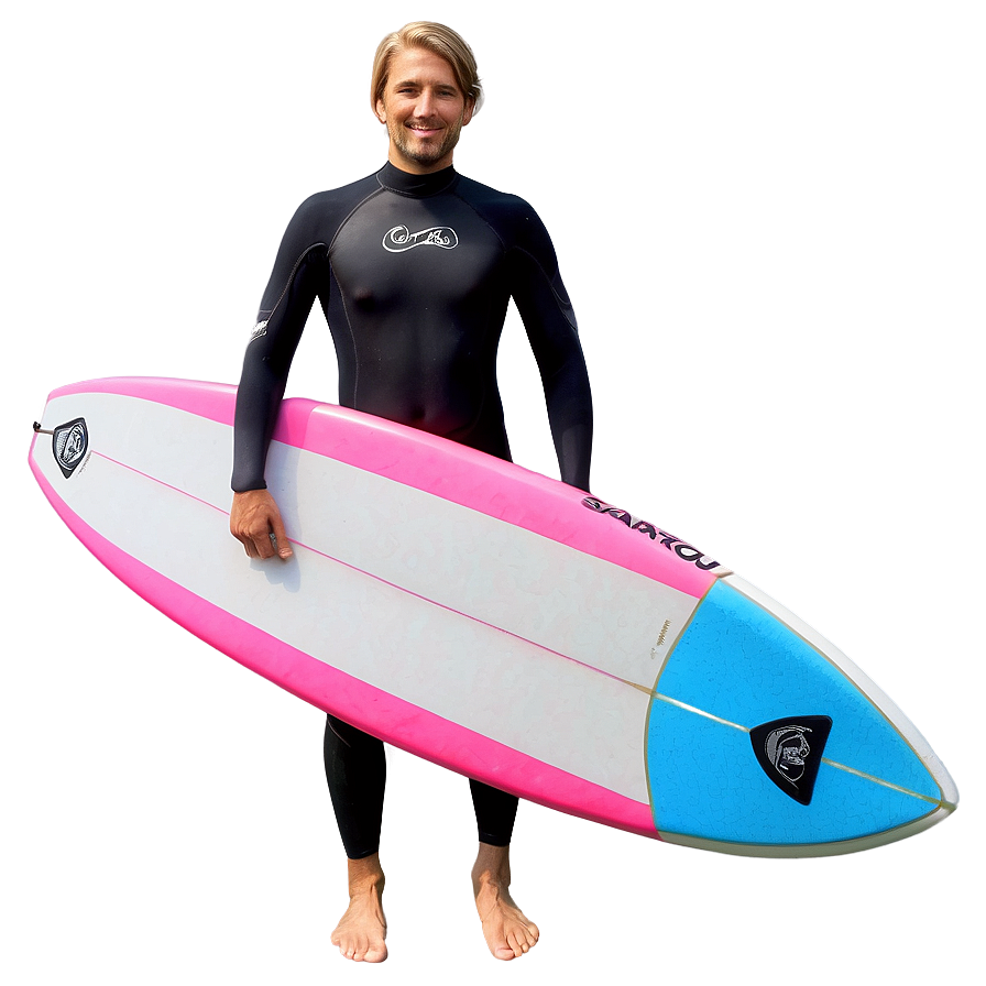 Surfer In Winter Wetsuit Png Cmm