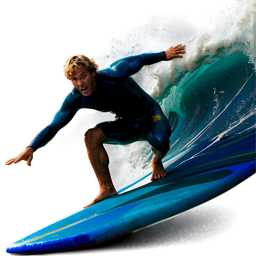 Surfer Wipeout Scene Png Fga65