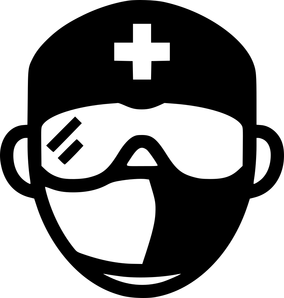 Surgeon Icon Graphic