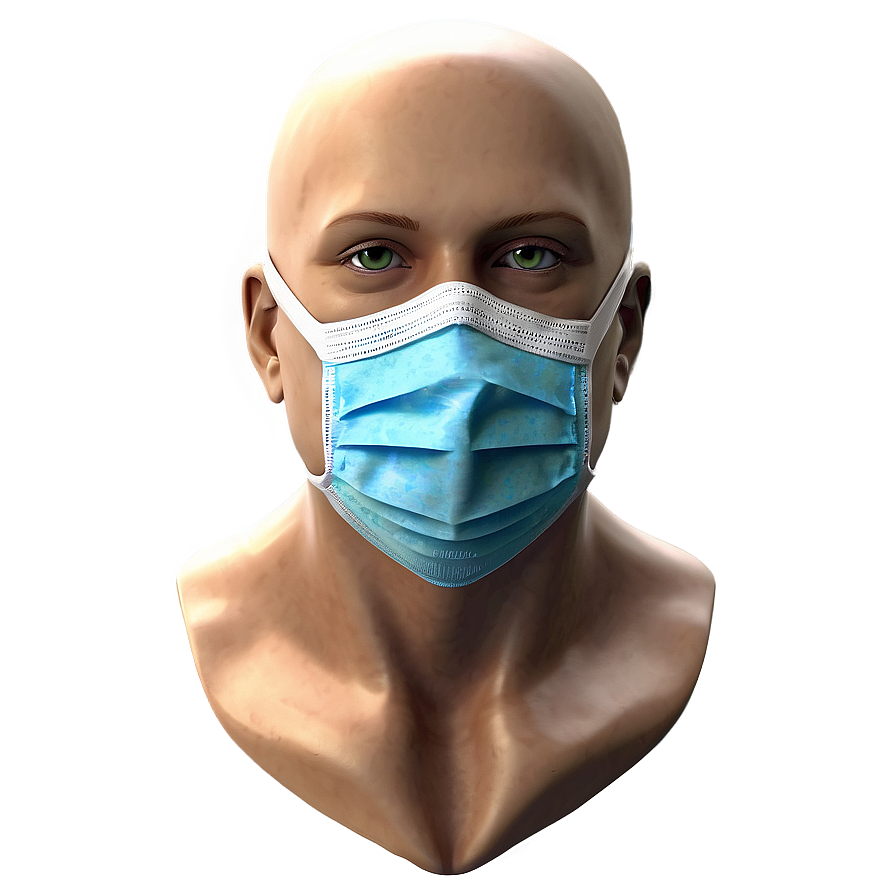 Surgical Mask And Cap Png Blq