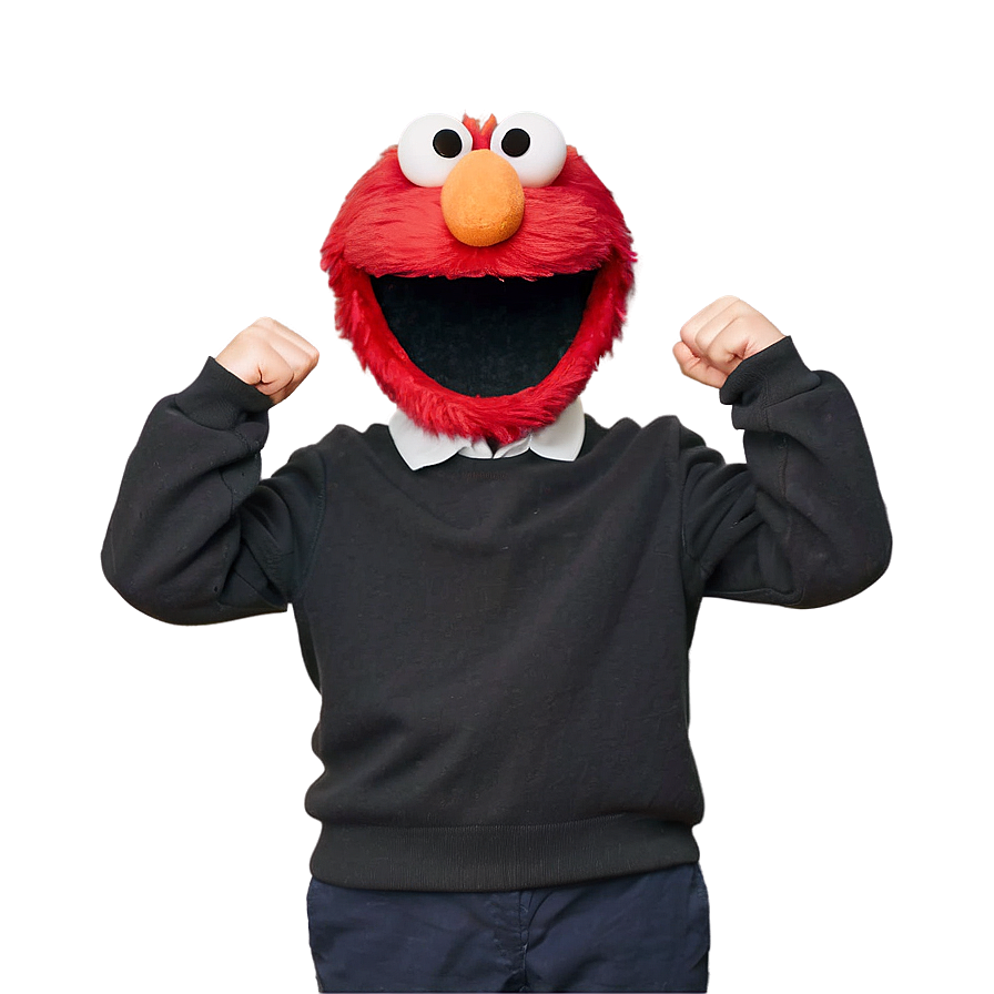 Surprise Elmo Face Expression Png Vay