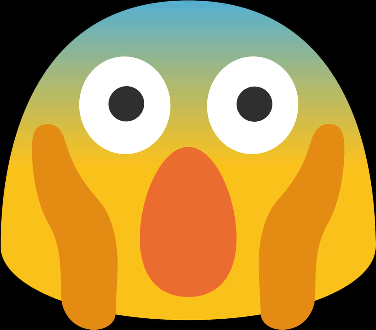 Surprised Cartoon Face Graphic