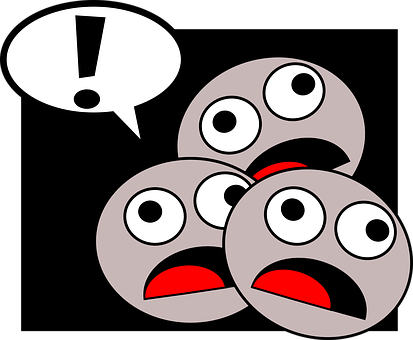 Surprised_ Cartoon_ Faces_ Vector PNG with transparent background