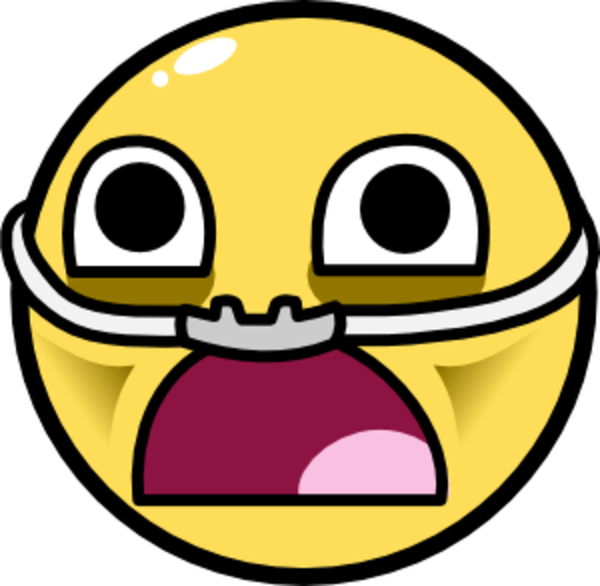 Awesome Face / Epic Smiley - Surprised Face Png, Transparent Png PNG with transparent background