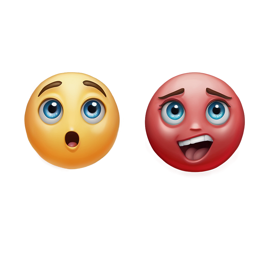 Surprised Emoji Face Png Ywa