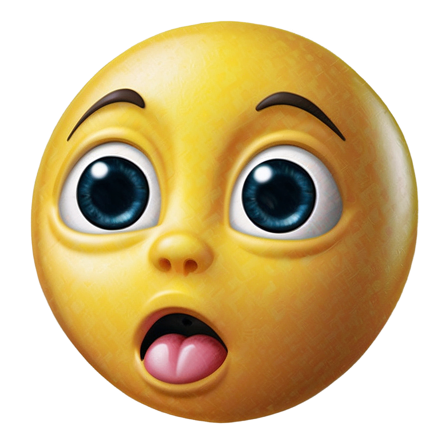 Surprised Emoji Reaction Png 05252024