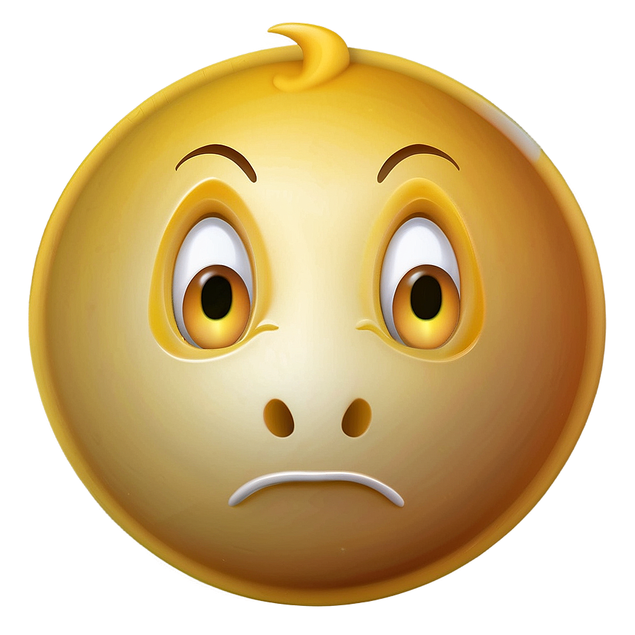 Surprised Face Emoji Png 05042024