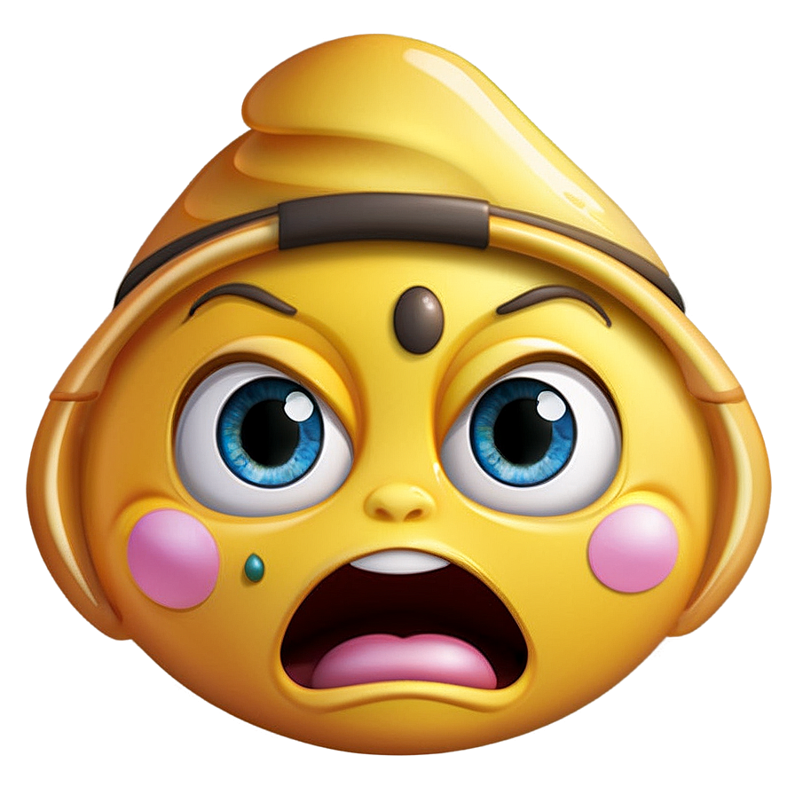 Surprised Face Emoji Png 29