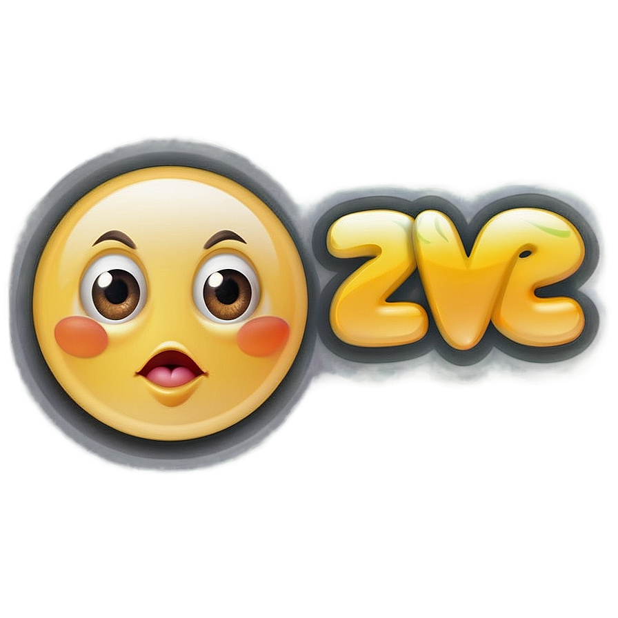 Surprised Face Emoji Png Wcy