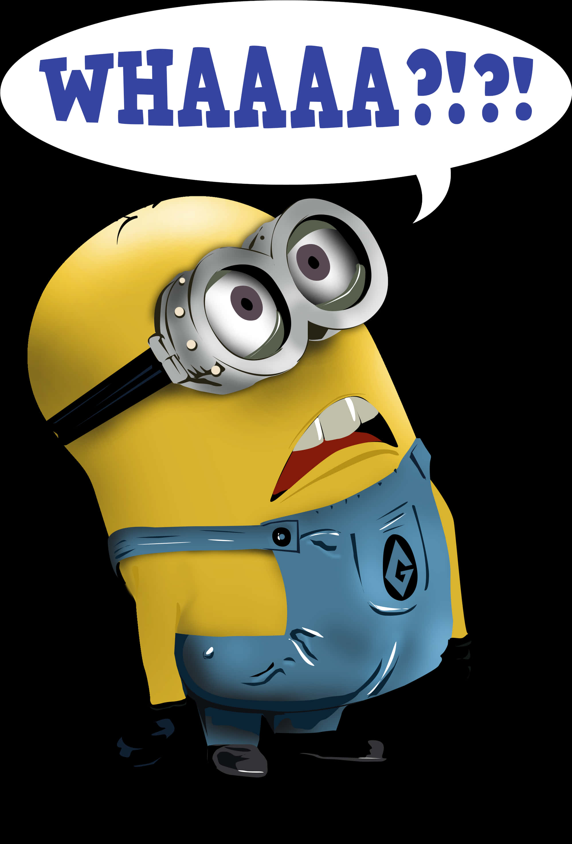 Minions Transparent Confused - Minion Don T Understand PNG image with a transparent background, free high-resolution download