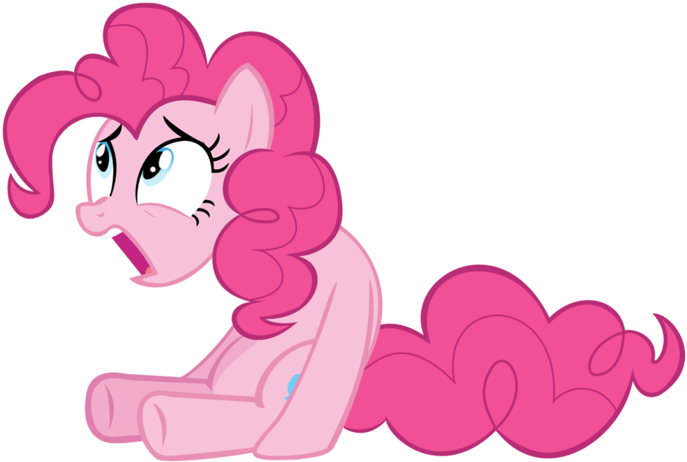 Surprised Pinkie Pie Cartoon