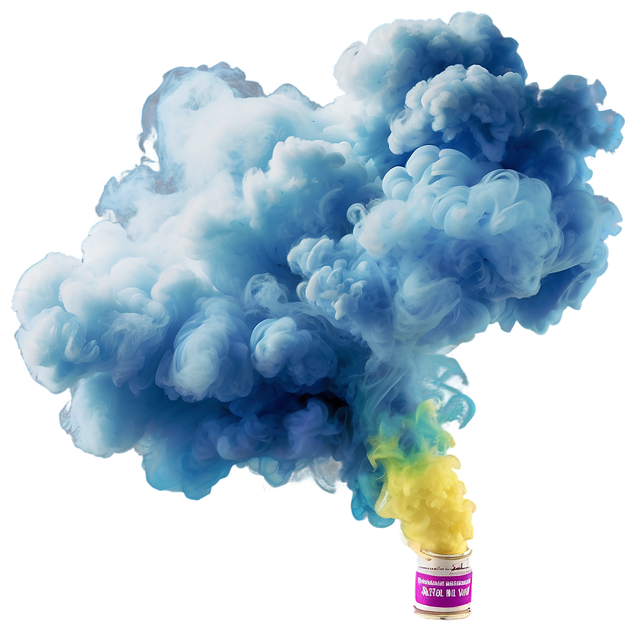 Surreal Color Smoke Fume Png Brb