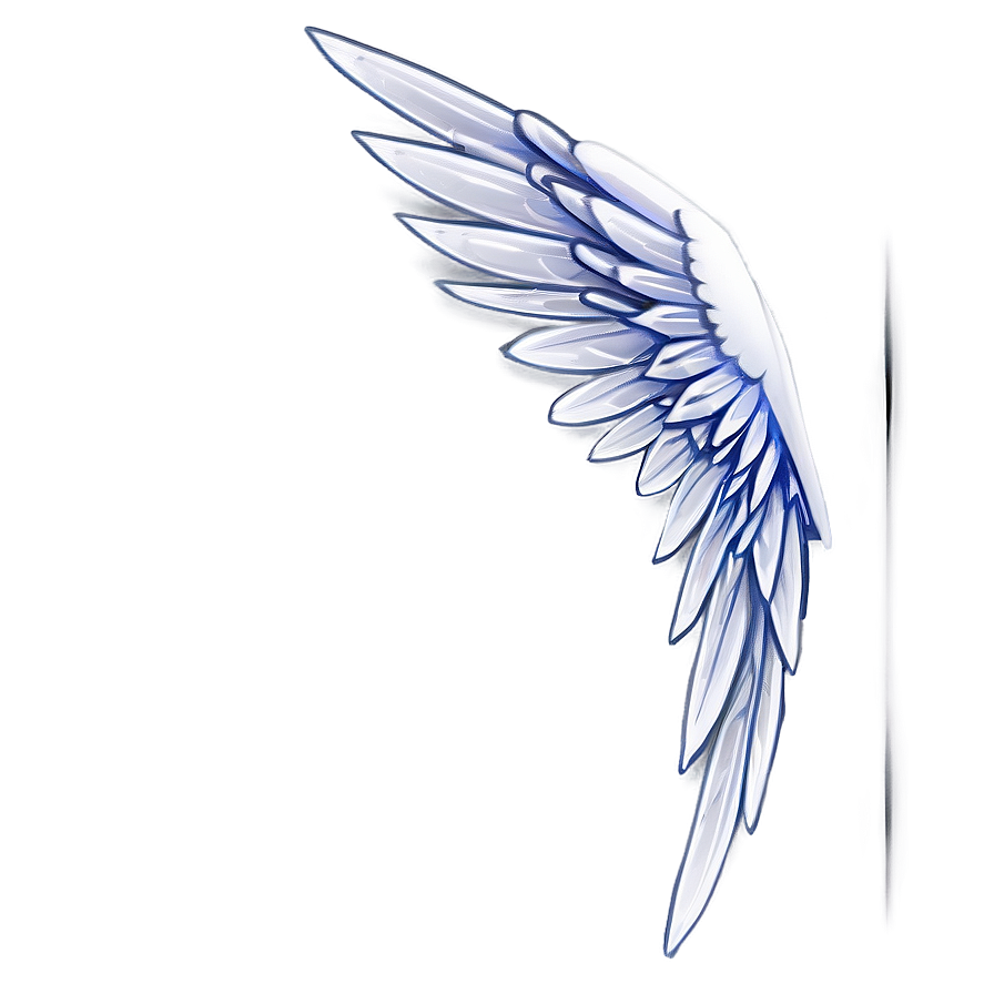 Surreal White Wings Png Pmi