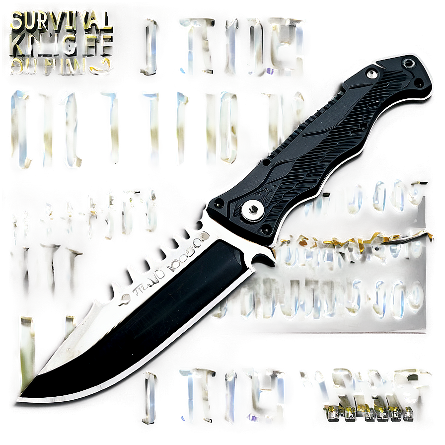 Survival Knife Png 05042024