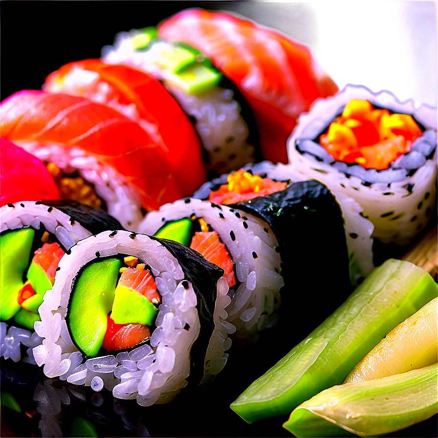 Sushi Sampler Platter Png 05212024