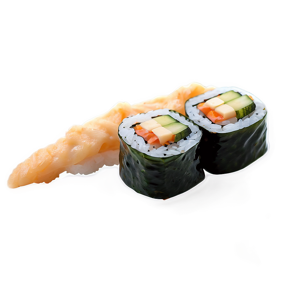 Sushi With Tempura Png Nom13