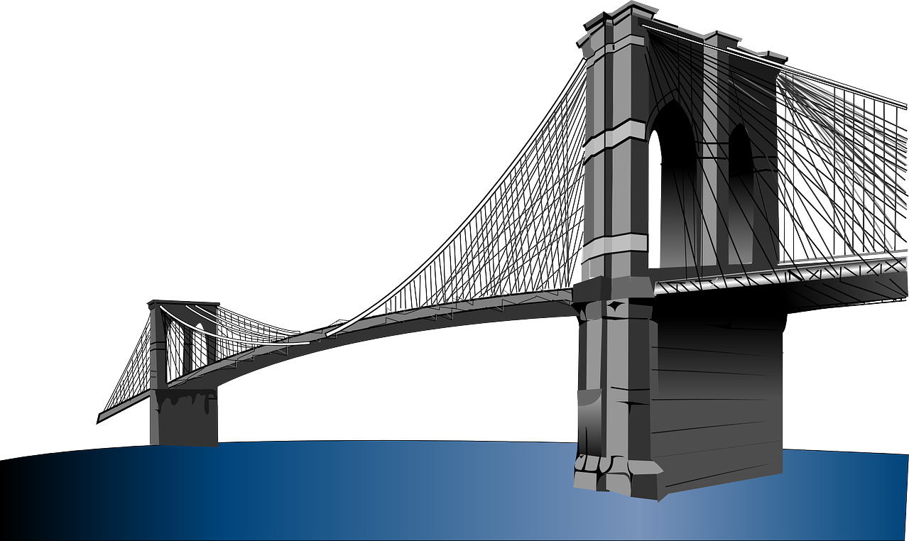 Brooklyn Bridge Clipart, HD Png Download PNG with transparent background