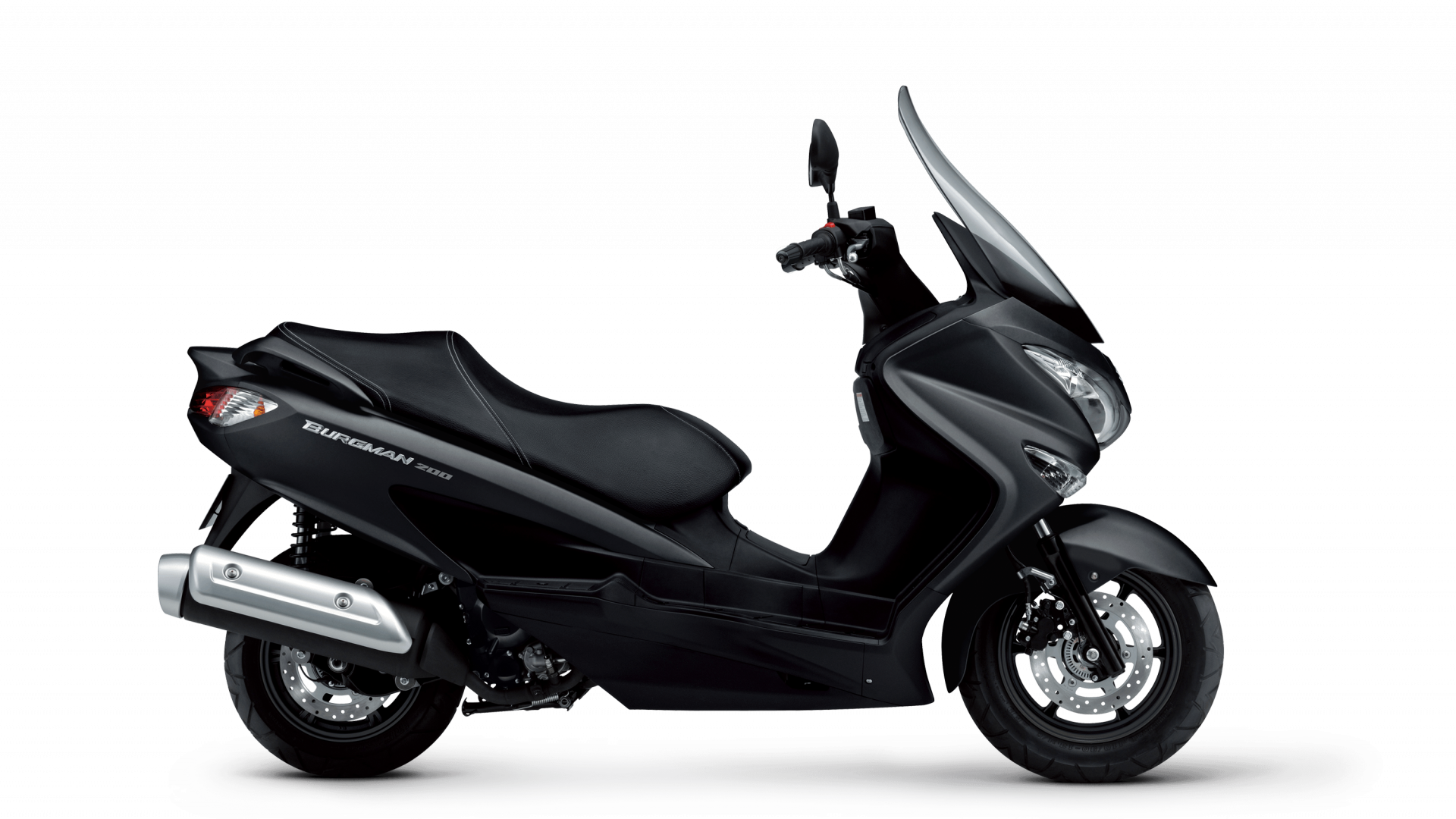 Suzuki Burgman Scooter Profile View