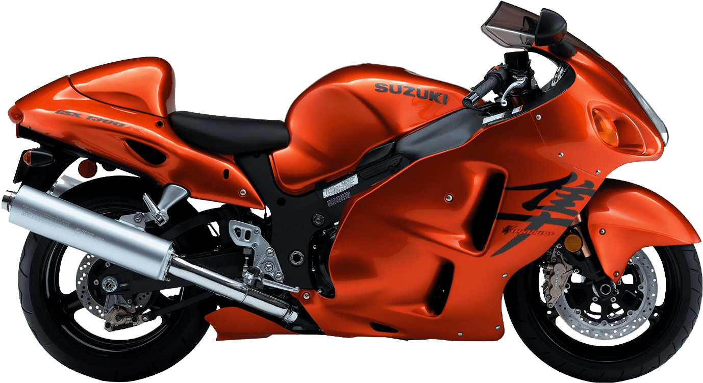 Suzuki Sportbikein Orange