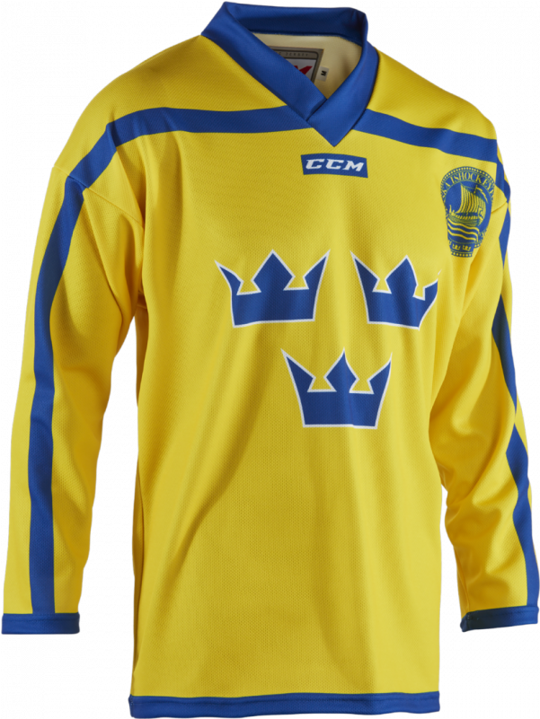 Team Sweden Ccm Replica Sr - Sweden Hockey Jersey Ccm, HD Png Download PNG with transparent background
