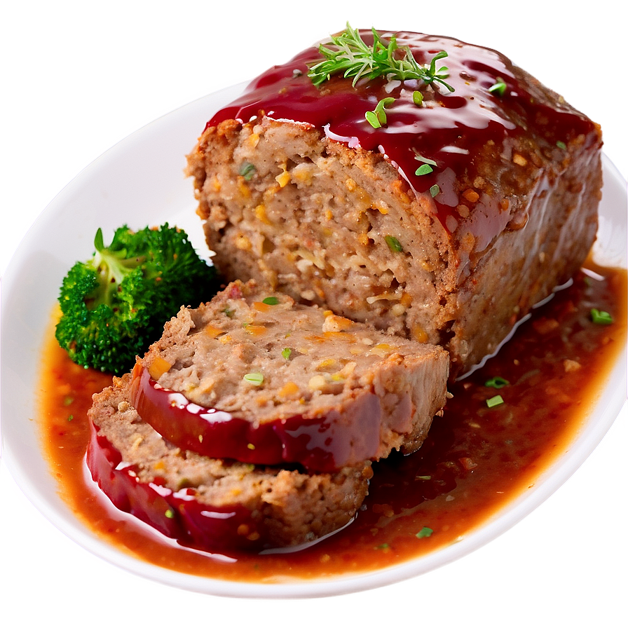 Sweet And Savory Meatloaf Png Uyx