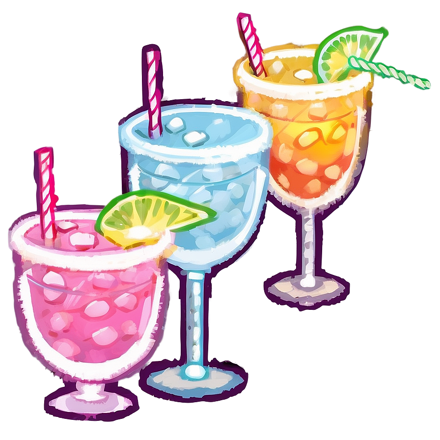 Sweet Cocktails Png Mky