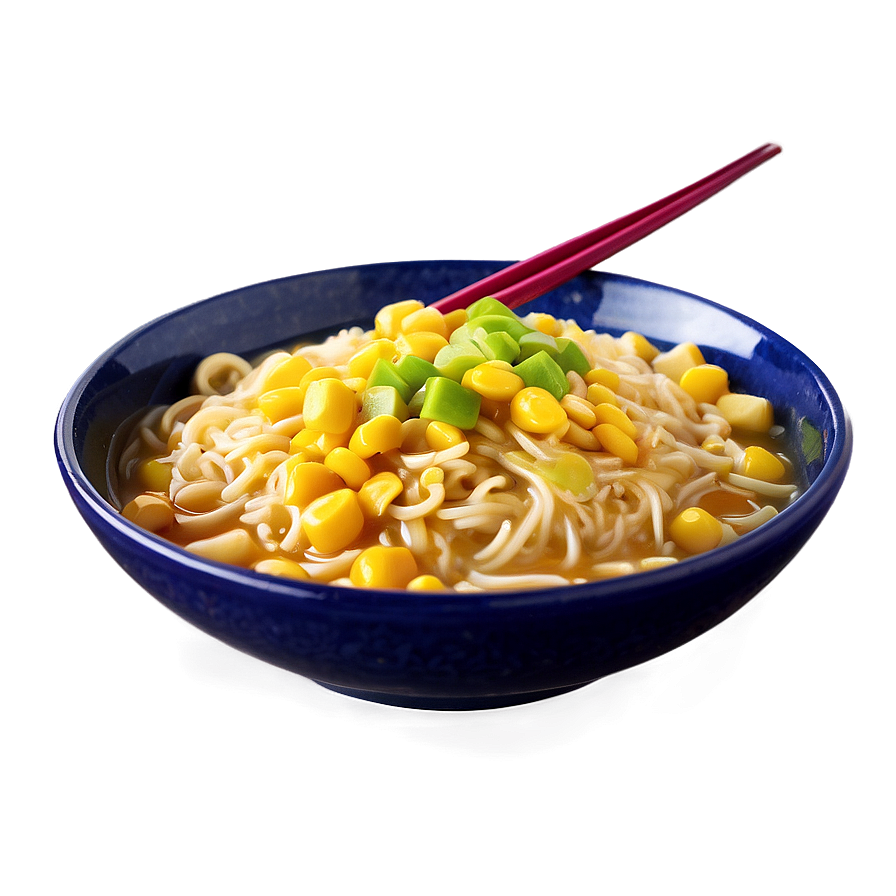 Sweet Corn Ramen Bowl Png 70