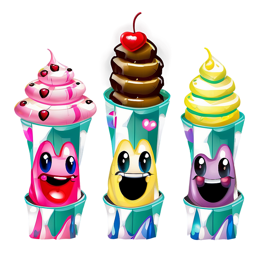 Sweet Food Characters Png Xdh