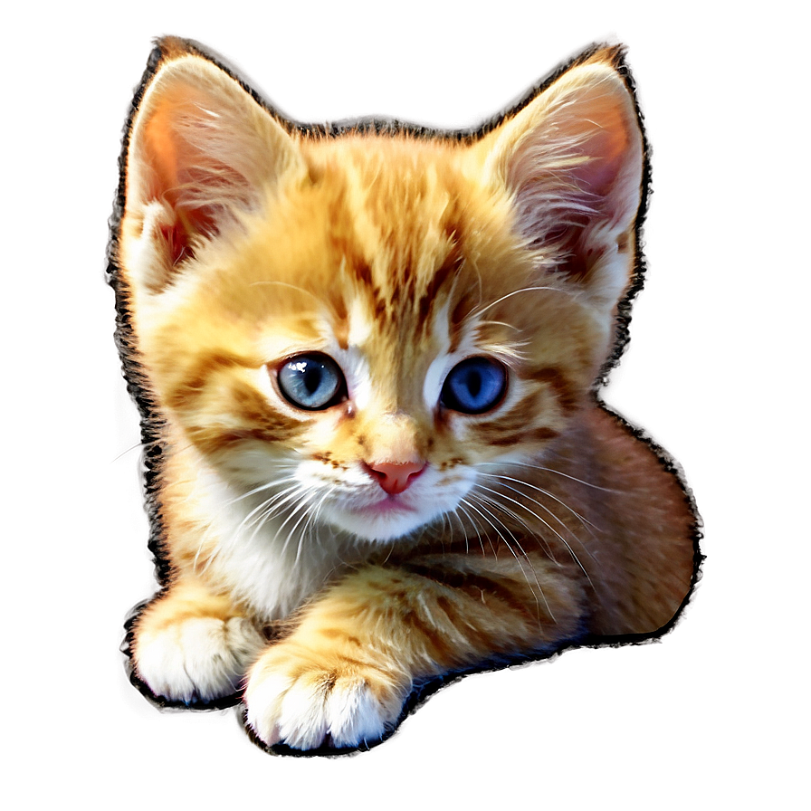 Sweet Kitten PNG cvf45 PNG with transparent background