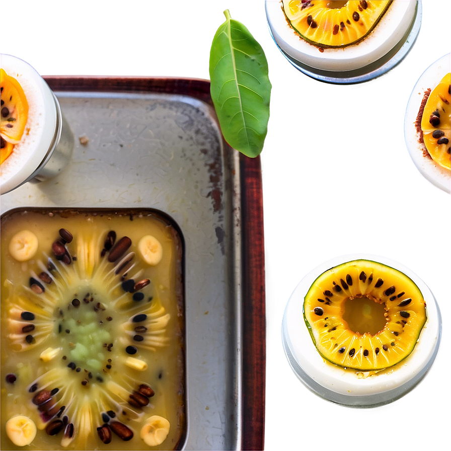 Sweet Passion Fruit Dessert Png 06252024