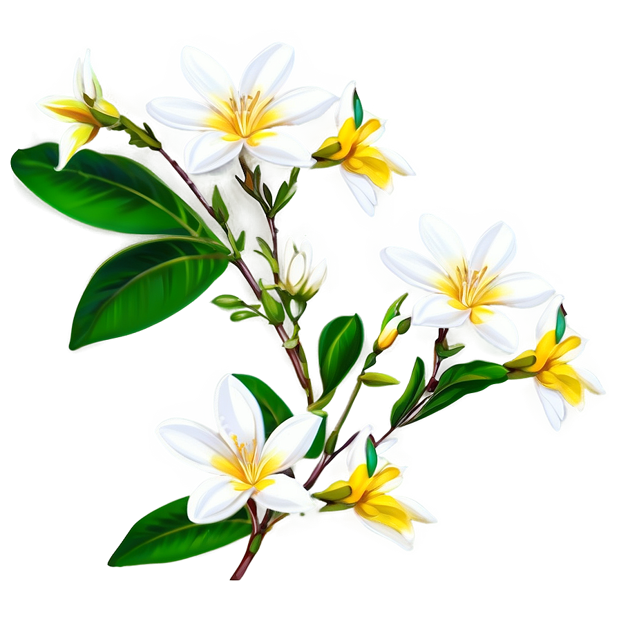 Sweet-scented Jasmine Png Sqb