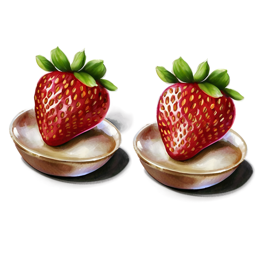 Sweet Strawberry PNG oko PNG with transparent background