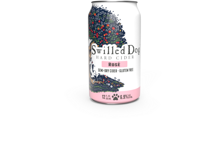 Swilled Dog Rose Hard Cider Can