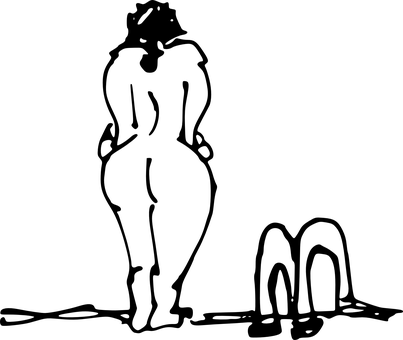 Swimmer Diving Start Position.jpg PNG with transparent background