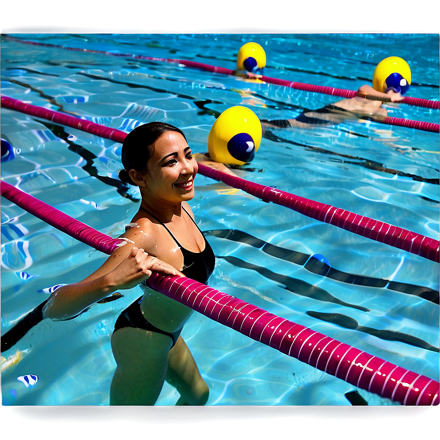 Swimming Pool Lap Exercise Png 06262024