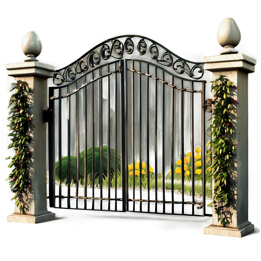 Swinging Garden Gate Png 89