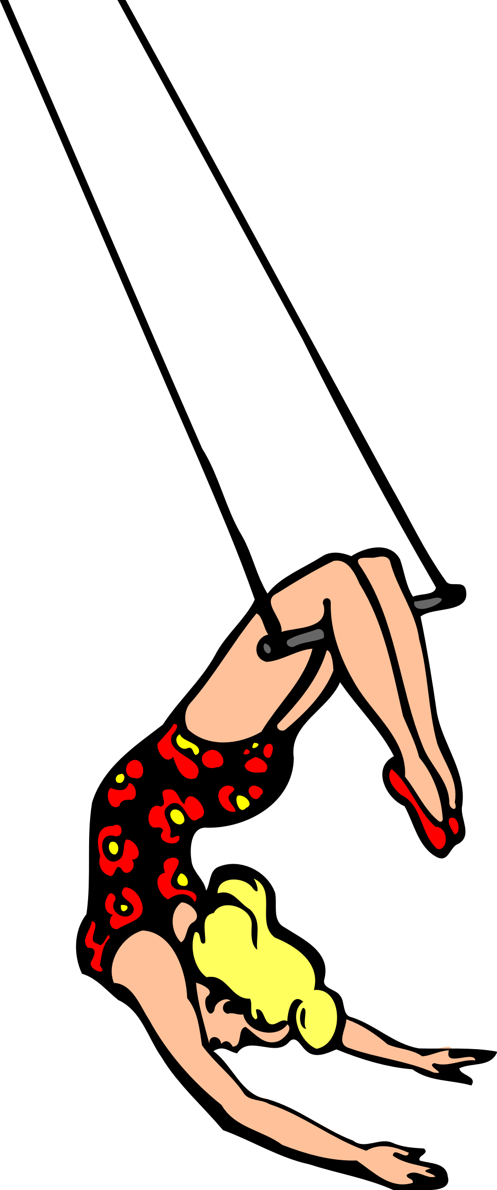 Clip Art Circus Performer Clipart - Trapeze Artist Circus Clipart, HD Png Download PNG with transparent background