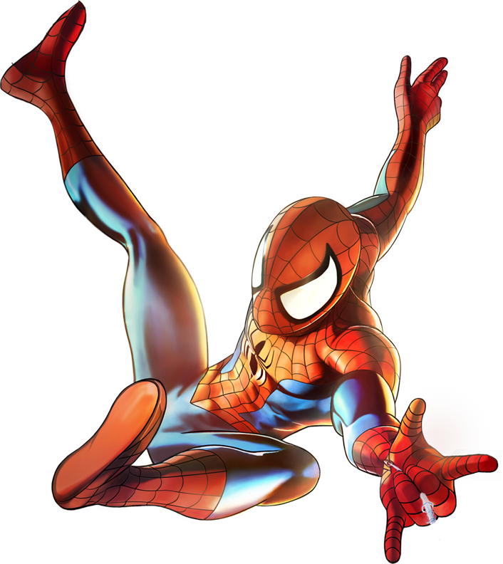 Swinging_ Spider Man_ Animation_ Style