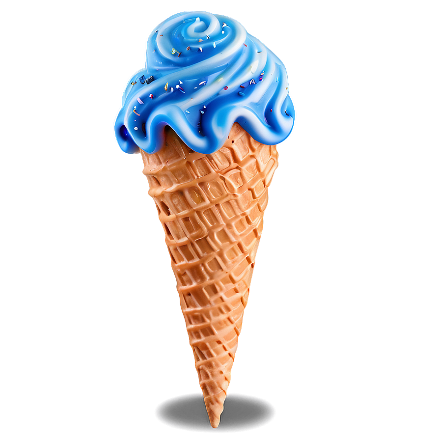 Swirl Ice Cream Cone Png 77