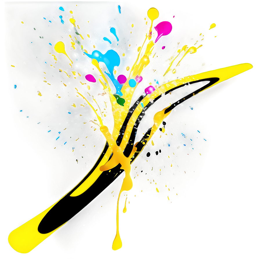 Swirl Paint Splatter Png Quq