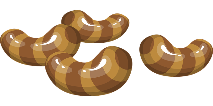 Swirled Chocolate Candies Illustration PNG with transparent background